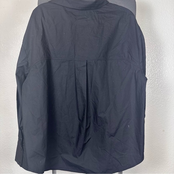 C&C Women’s Black Long Sleeve Blouse Size L - Picture 3 of 6